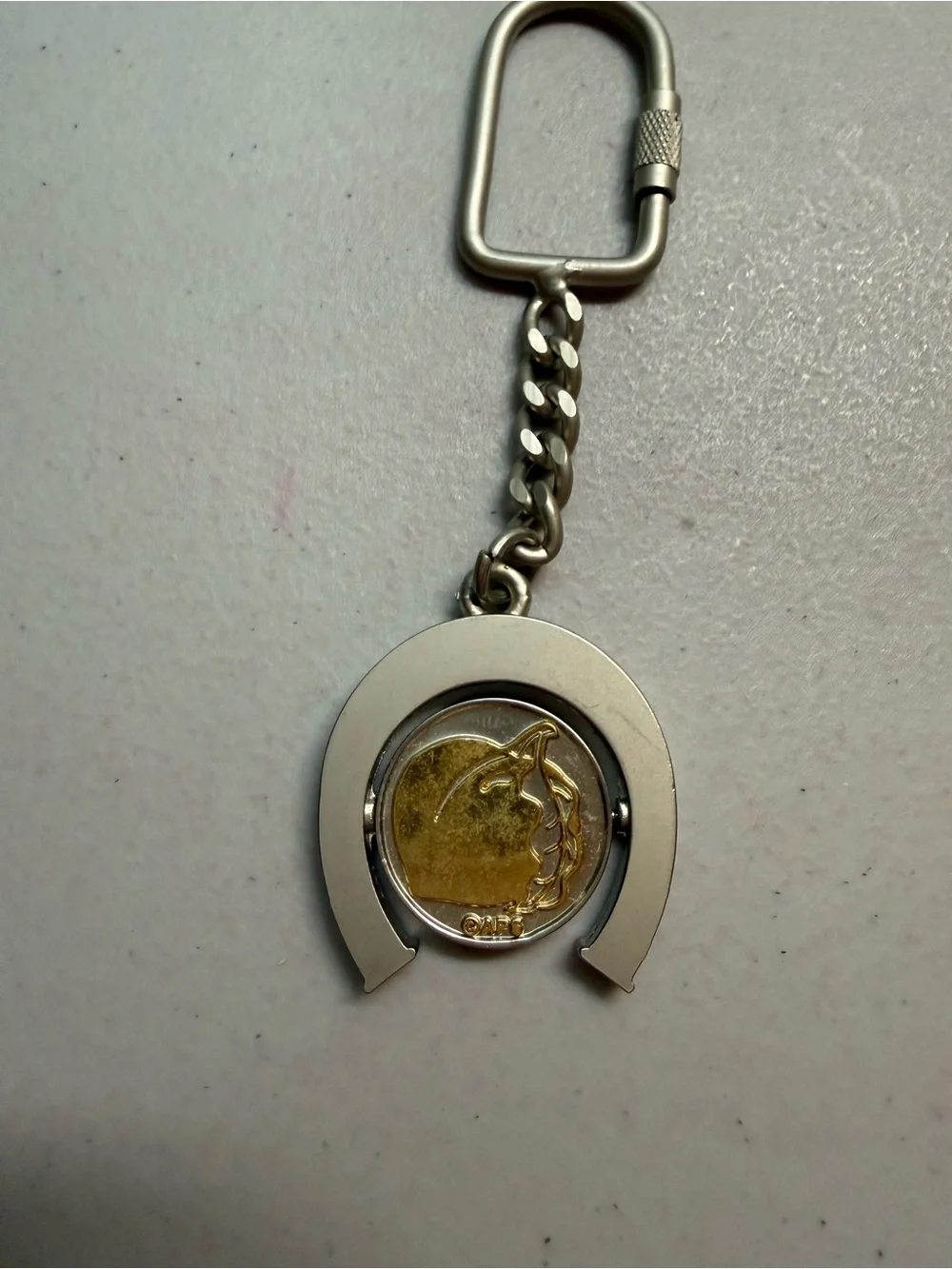 Atlanta Round swivel Keychains set of 3